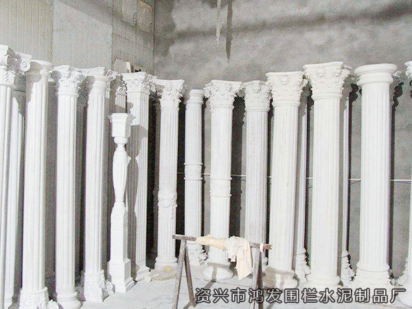 罗马柱线条